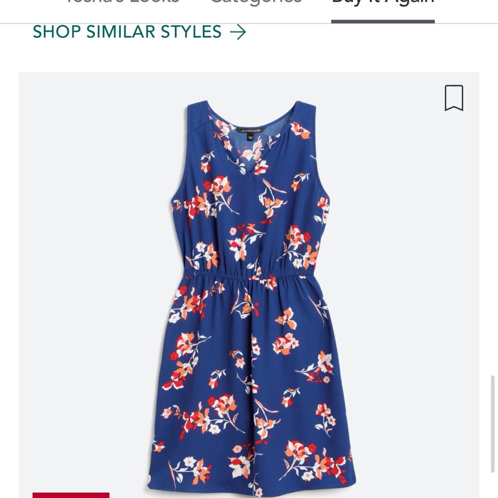 41 HAWTHORN Trisha Split Neck Dress